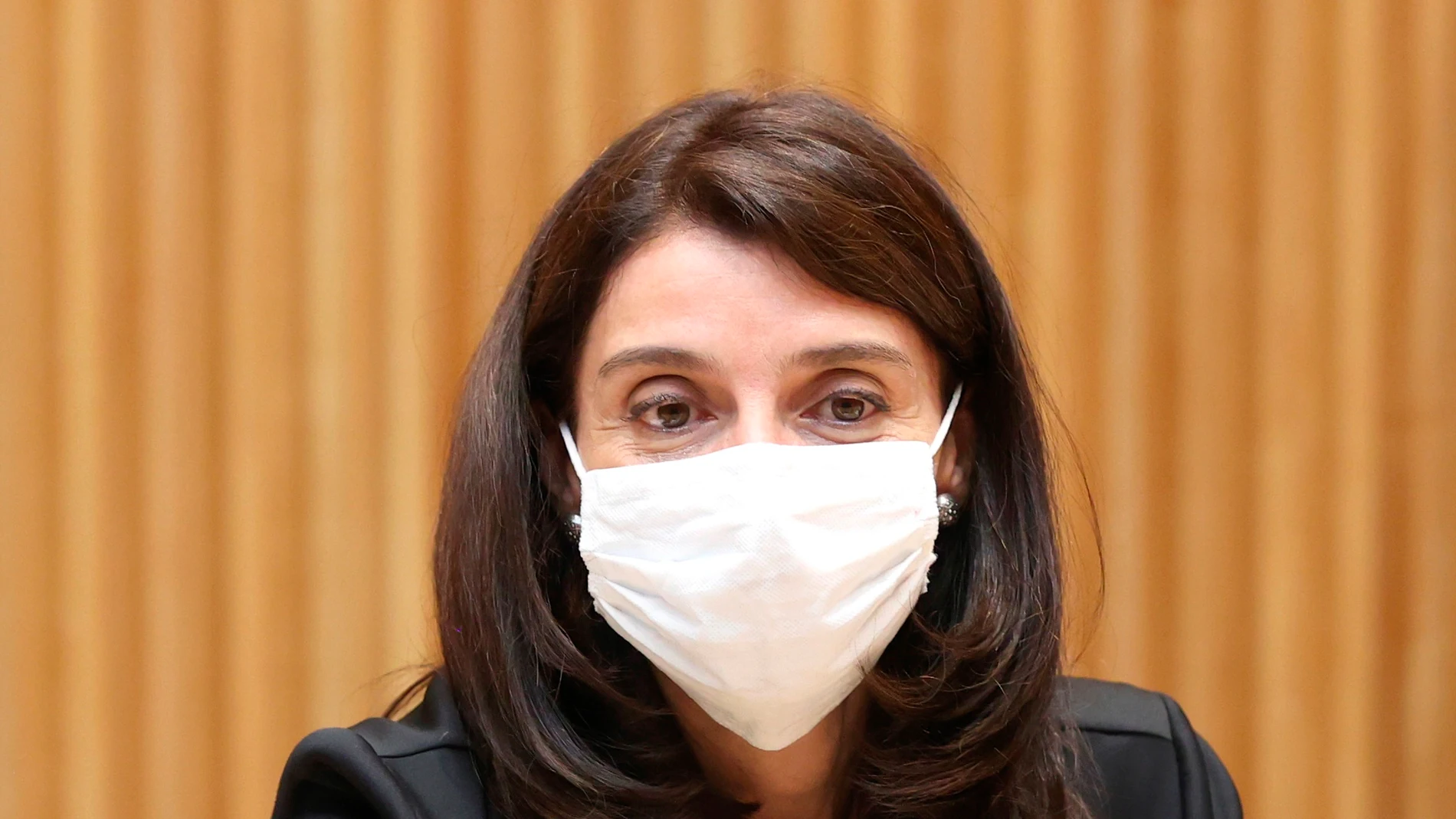 La ministra de Justicia, Pilar Llop, en su primera comparecencia ante la Comisión de Justicia del Congreso