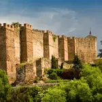 Vista del Castillo de Buitrago del Lozoya, en la Sierra Norte de Madrid