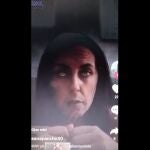 Captura del vídeo subido por Susana Pancho a TikTok