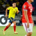 Radamel Falcao con Colombia. (AFP)
