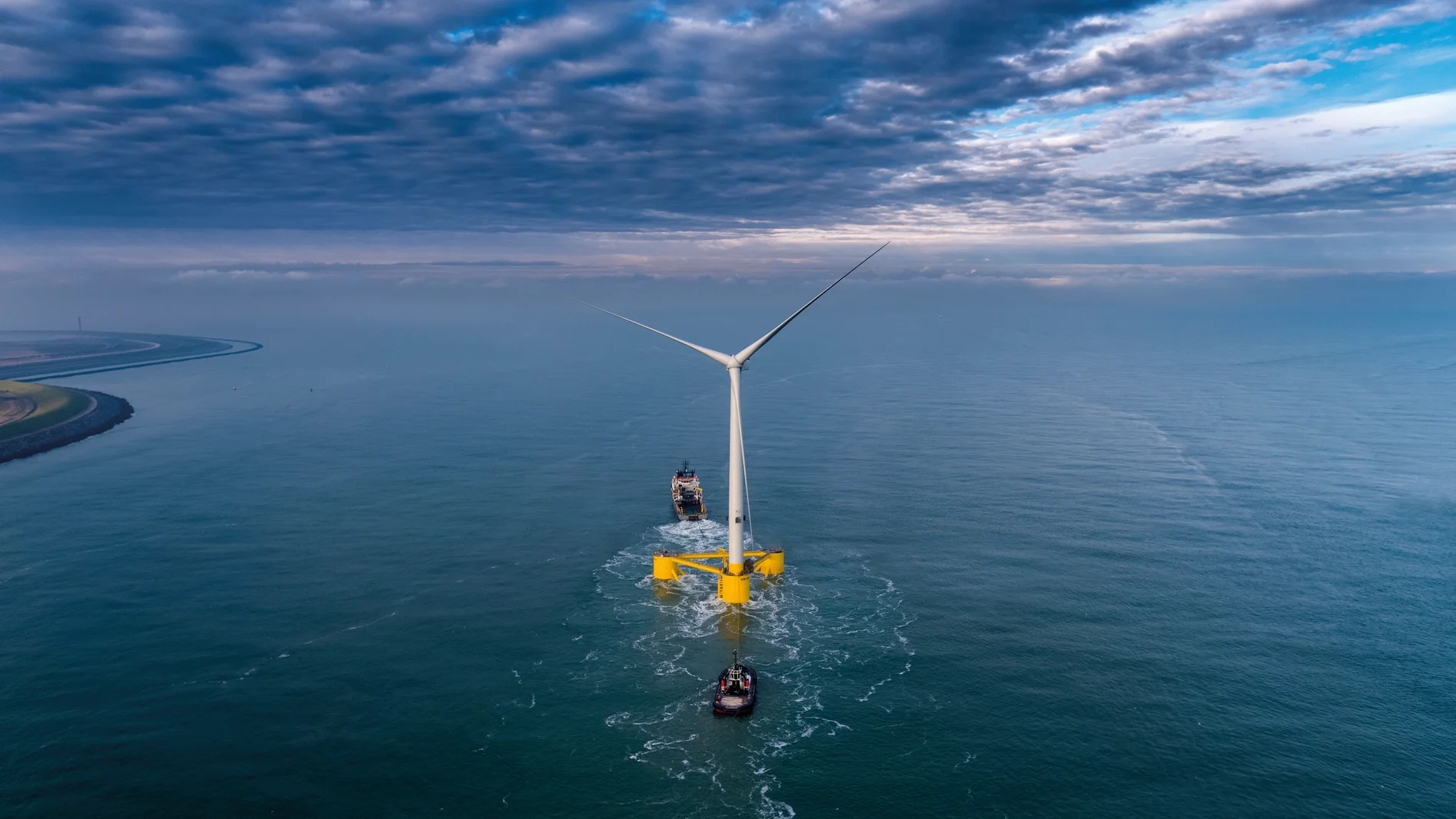 Cobra Wind ha completado el parque eólico marino más grande del mundo en Escocia