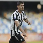 Álvaro Morata con la Juventus.
