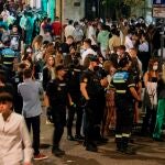 Noche movida en las calles de Salamanca