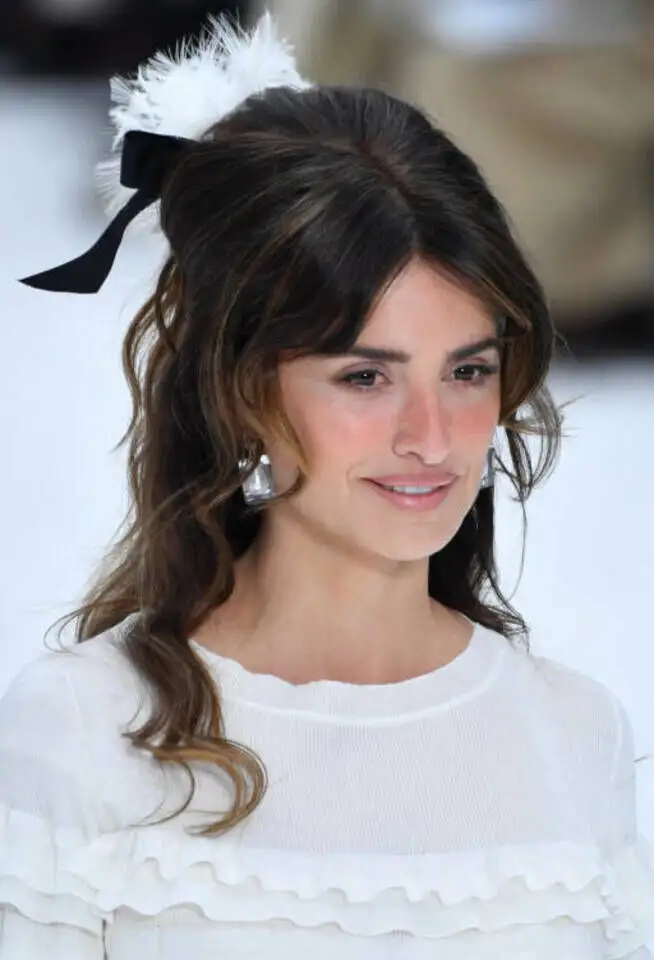 Penélope Cruz en el desfile de Chanel.