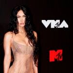 New York (United States), 12/09/2021.- US actress Megan Fox arrives on the red carpet for the MTV Video Music Awards at the Barclays Center in Brooklyn, New York, USA, 12 September 2021. (Estados Unidos, Nueva York) EFE/EPA/JASON SZENES