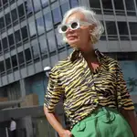 Grace Ganhem con mejor corte de cabello.