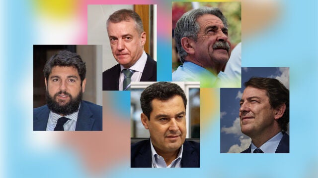 varios presidentes autonomicos