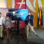 La delegada territorial de Turismo en Málaga, Nuria Rodríguez, presenta el Festival Cosquín Rock