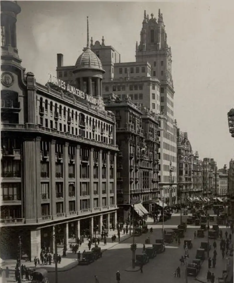 Imagen del Edificio Telefónica en Gran Vía