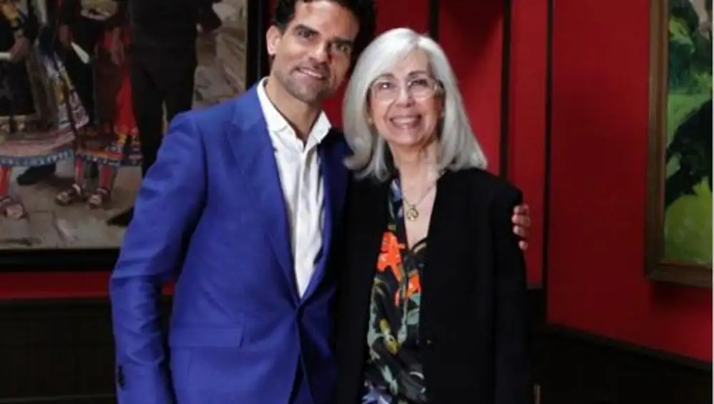 El bailarín y coreógrafo Antonio Najarro con Blanca Pons-Sorolla