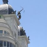 Diana cazadora en la Gran Vía