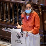 La edil Paula Llobet (PP), en una imagen de archivo