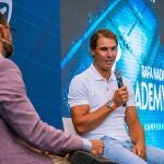 Rafa Nadal, en la presentación de la docuserie sobre la Rafa Nadal Academy