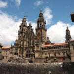 Detalle de la catedral de Santiago de Compostela