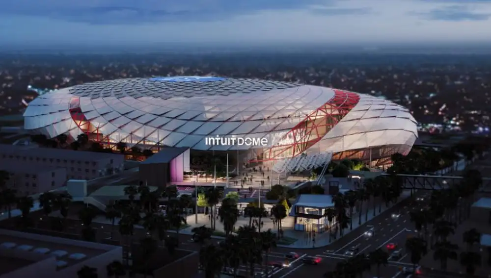 El majestuoso Intuit Dome