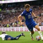 Marcos Alonso con el Chelsea.