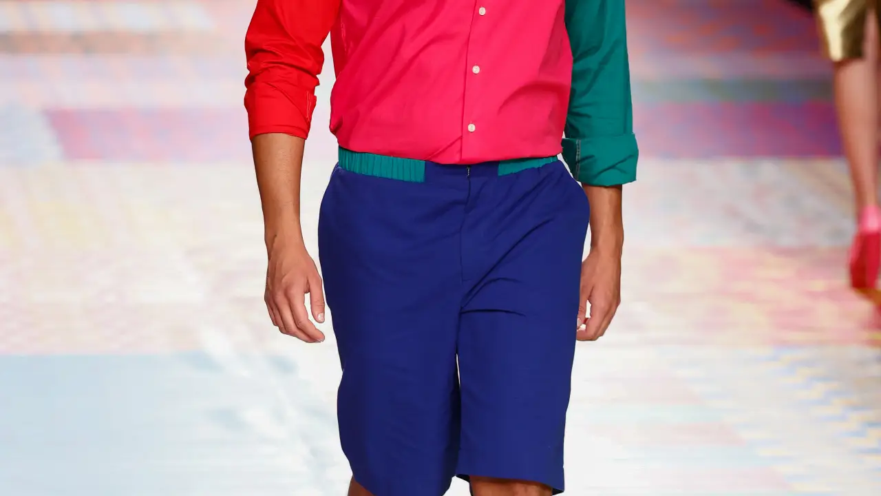 A model wears at collection runway a creation from “ Ágatha Ruiz de la Prada “ during Pasarela Cibeles Mercedes-Benz Fashion Week Madrid 2021 in Madrid, on 16 September 2021.