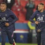 Kylian Mbappé y Neymar.