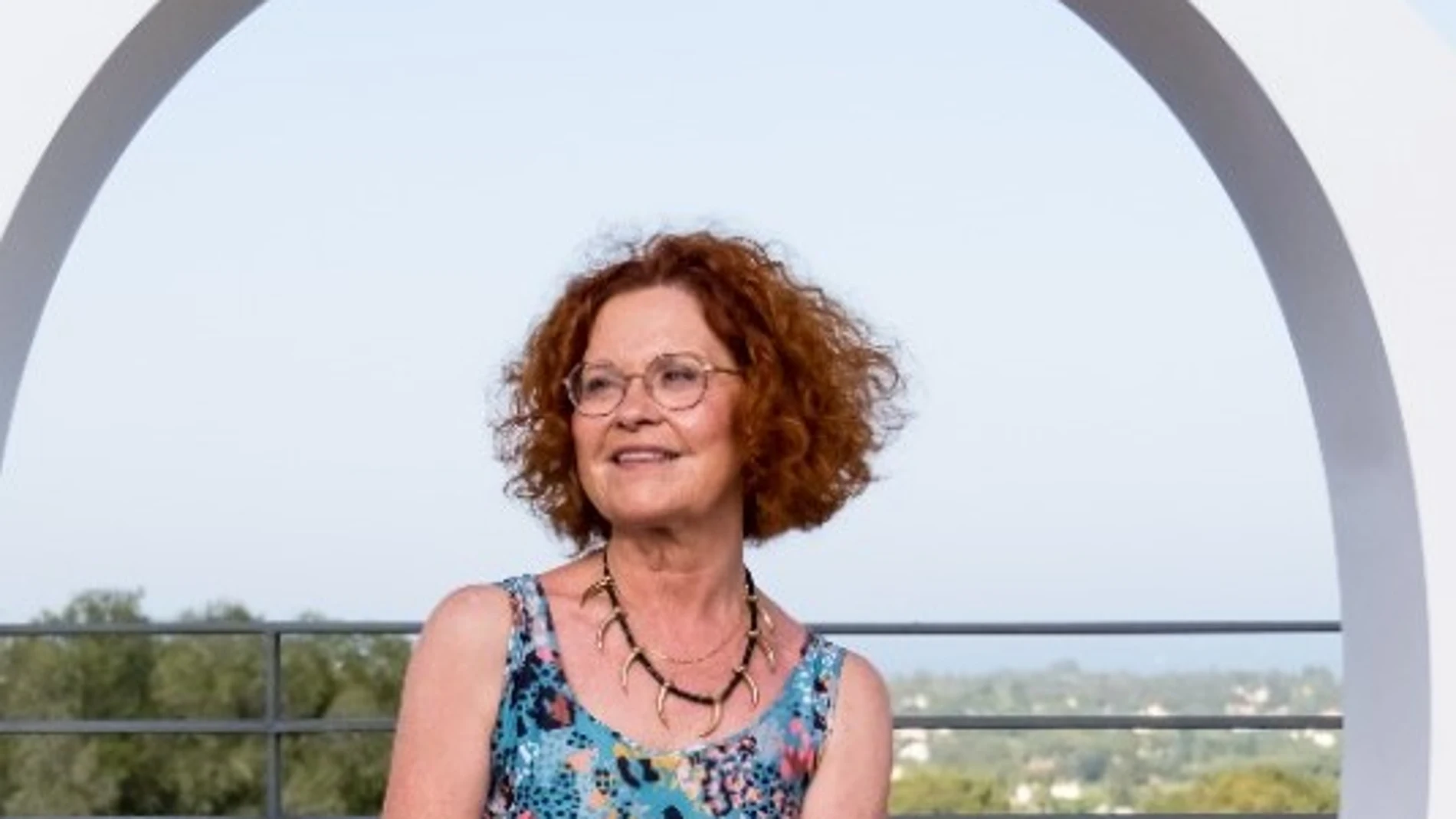 Dolores Cortes en el Hotel So / Sorogrande, donde es la diseñadora de cabecera