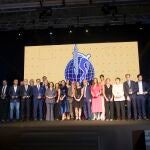 Foto de familia de la Gala del Deporte de la AEPD 2021