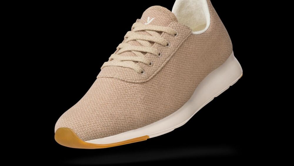 Zapatilla con lana merina.