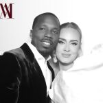 Adele junto a su novio, Rich Paul