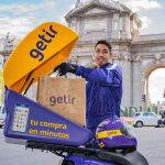 Repartidor de Getir en Madrid