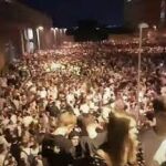 El macrobotellón congregó a más de 8.000 personas