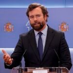 El portavoz de Vox, Iván Espinosa de los Monteros