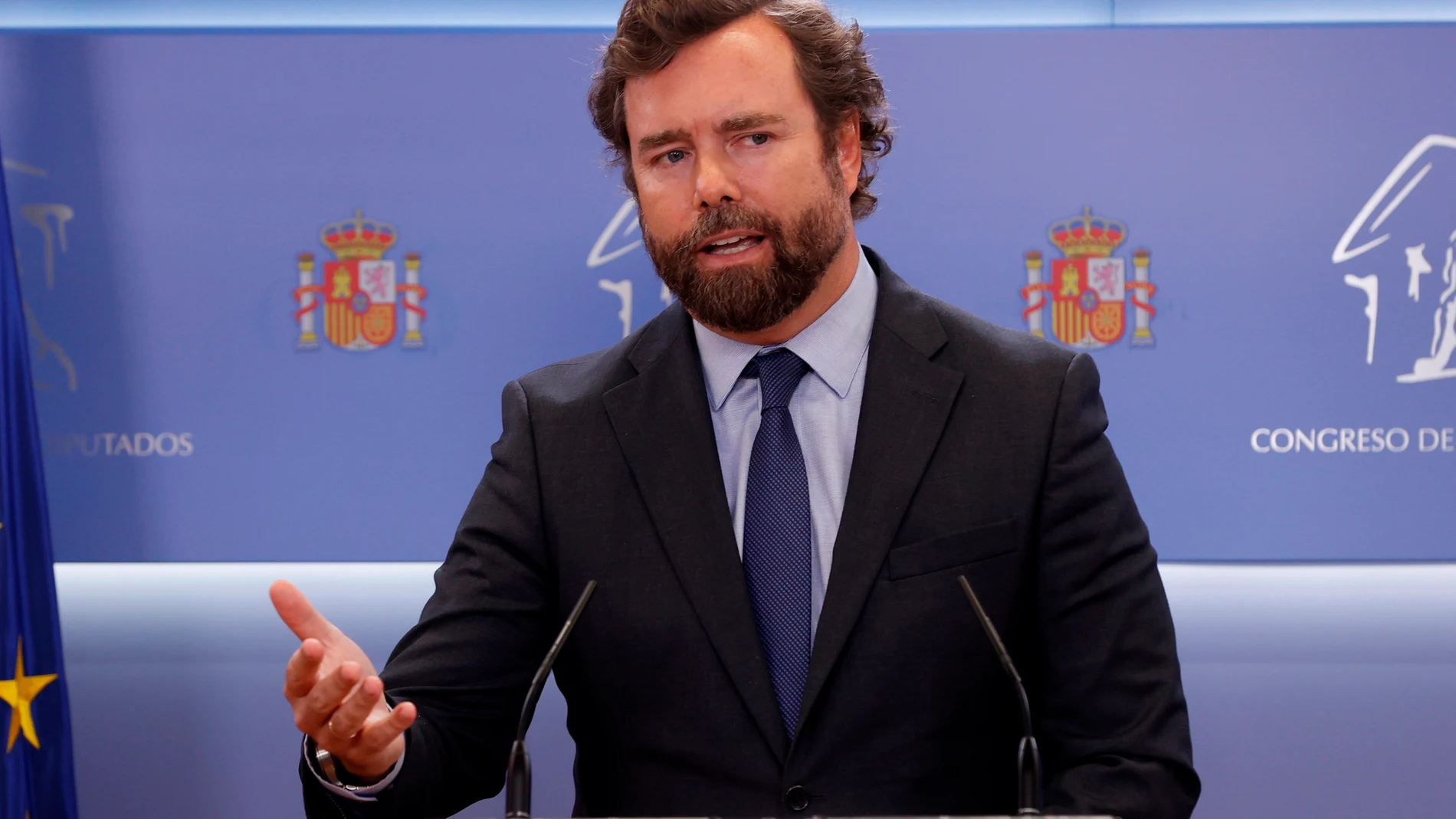 El portavoz de Vox, Iván Espinosa de los Monteros