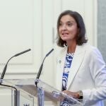 La ministra de Industria, Comercio y Turismo, Reyes Maroto