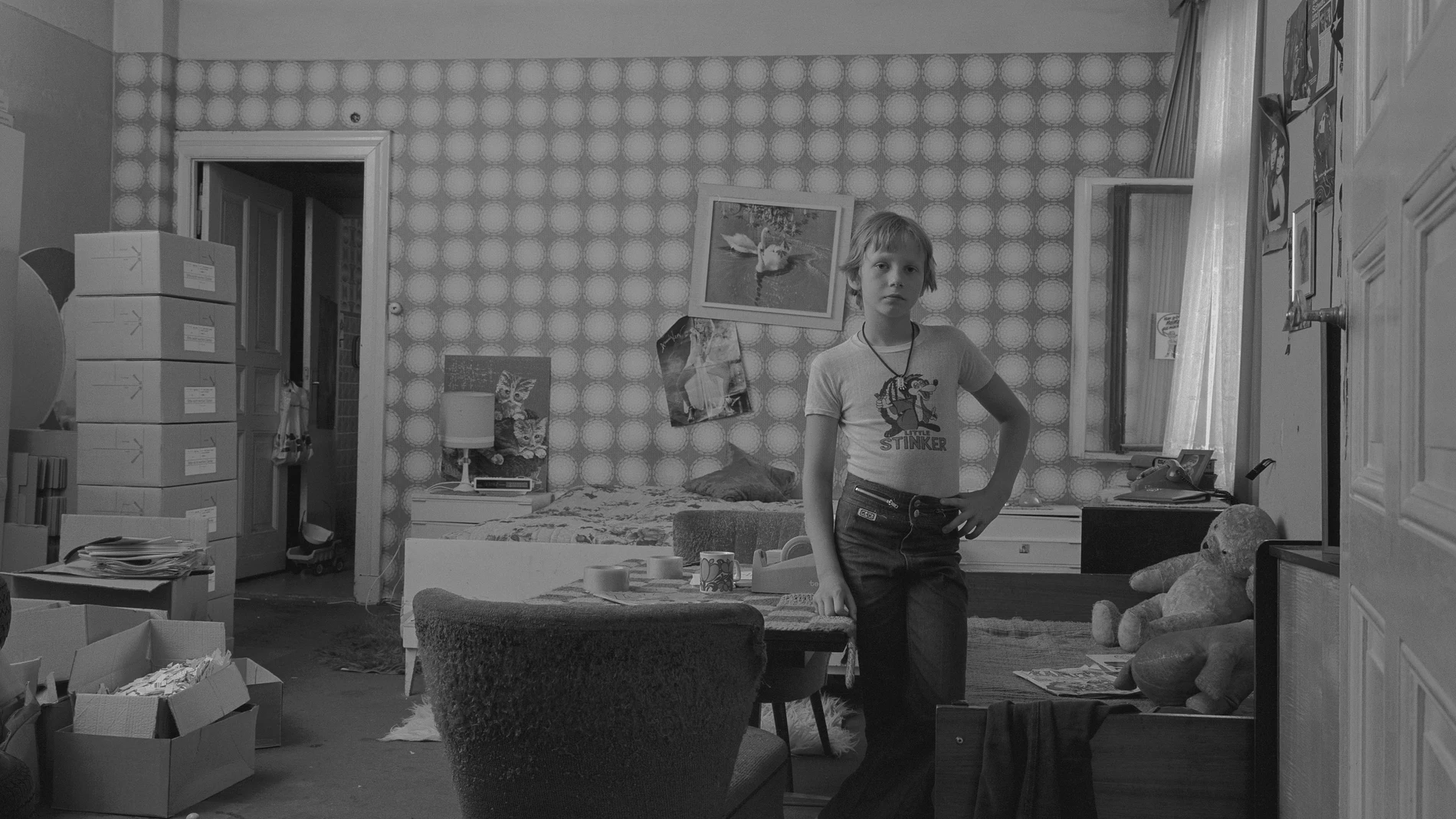 Este «Alumno de cuarto curso, escuela primaria» pertenece a la época en la que Schmidt se centró en el barrio berlinés de Wedding entre 1976 y 1978