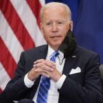 Apelando a la vía diplomática, como en ocasiones anteriores, pero sin armas, “NO violencia” quiso resaltar Biden