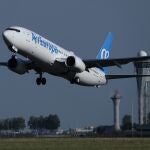 Avión de Air Europa en pleno despegue