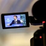 El líder del PP, Pablo Casado