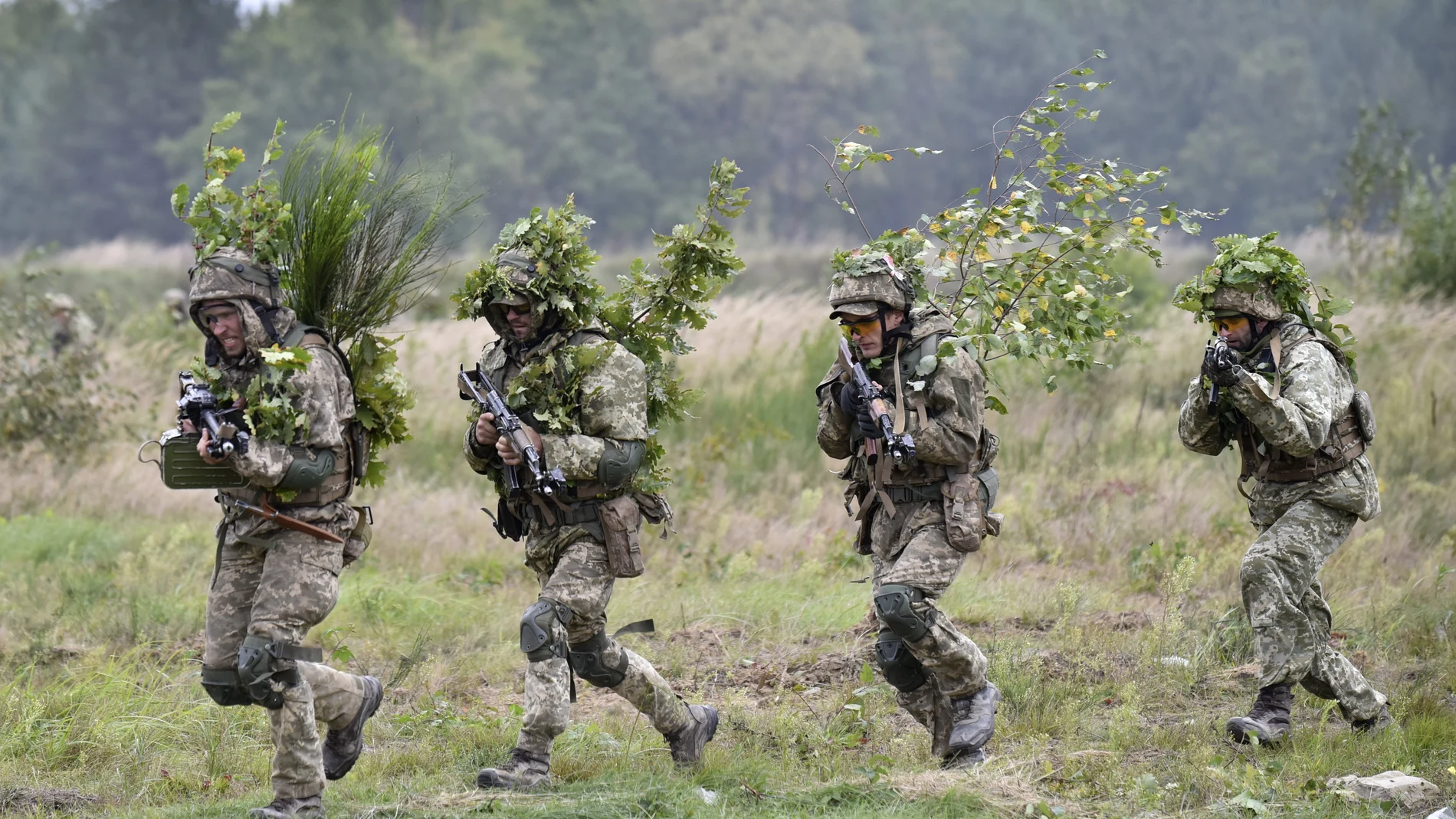 Maniobras militares en Ucrania en las que participaron tropas de EEUU, la OTANy Ucrania