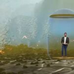 Televisión Canaria recrea con realidad virtual la erupción del volcán en La Palma