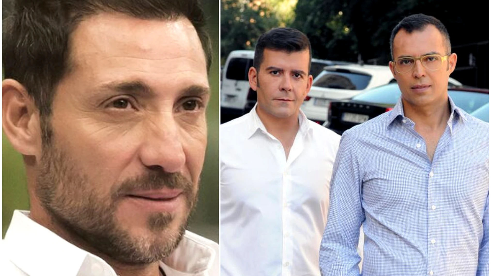 Antonio David Flores, Óscar Cornejo y Adrián Madrid en un montaje de 'La Razón'