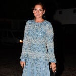 Lourdes Montes en una fiesta en Sevilla