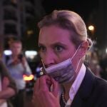 Alice Weidel, co líder de Alternativa para Alemania, se considera satisfecha con el resultado