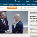 La web del periódico alemana Die Welt