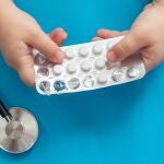 Niños con medicinas