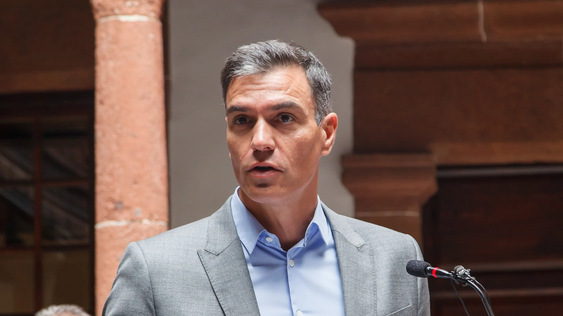 El presidente del Gobierno, Pedro Sánchez