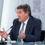 El ministro de Inclusión, Seguridad Social y Migraciones, José Luis Escrivá