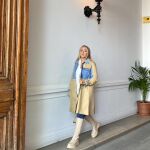 Rocío Flores con el look más otoñal.