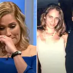 Mavys Álvarez, en la actualidad y junto a Diego Maradona cuando eran novios.