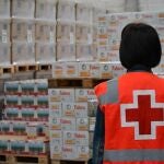 La entidad siempre se vuelca con las ayudas de alimentos