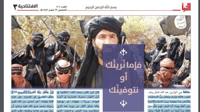 Editorial de Al Naba dedicado al cabecilla terrorista abatido por las tropas francesas