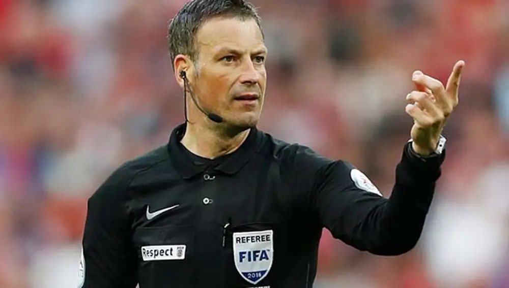 El árbitro inglés Mark Clattenburg.