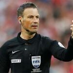 El árbitro inglés Mark Clattenburg.